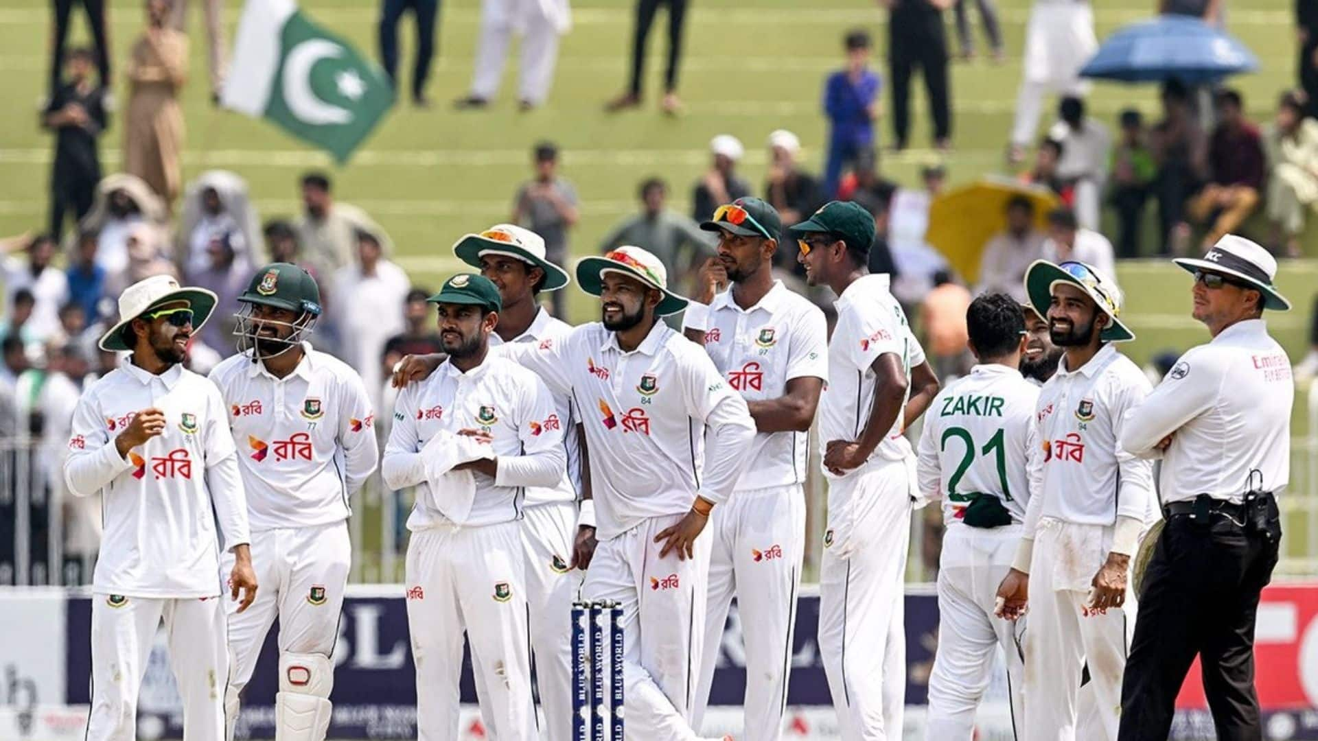 Bangladesh defeated Pakistan in 1st Test [X]