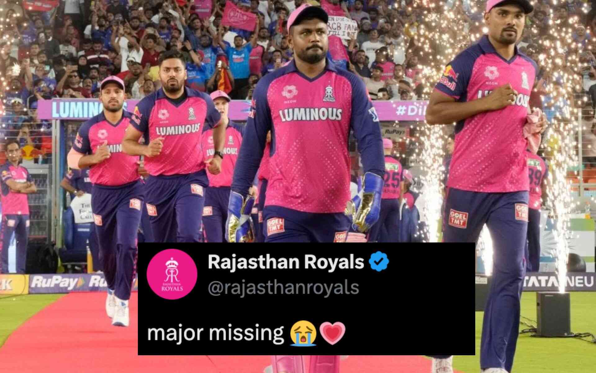 Sanju Samson was captain of RR in IPL 2024 (X.com)