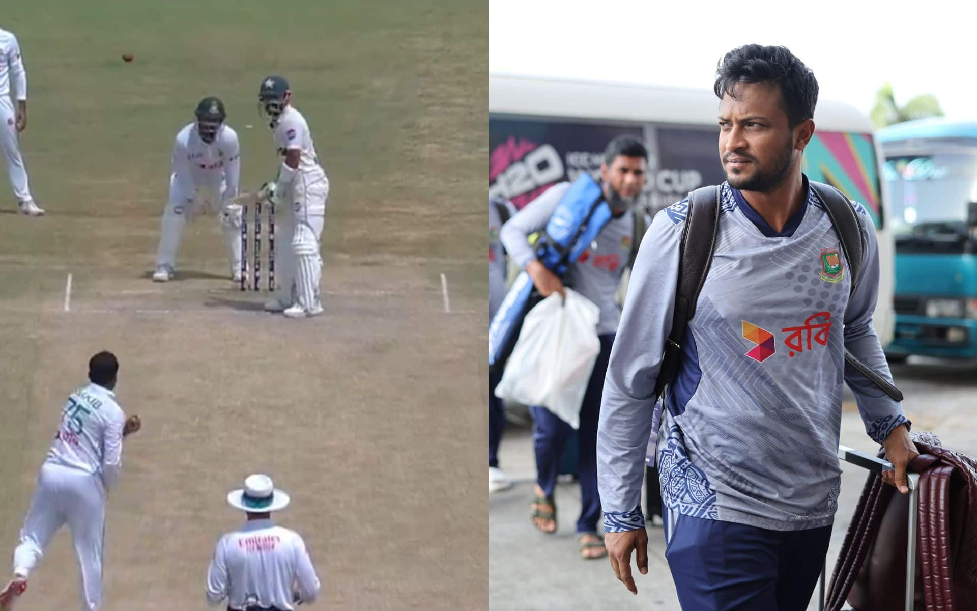 ICC has punished Shakib Al Hasan after Rawalpindi Controversy (X.com)