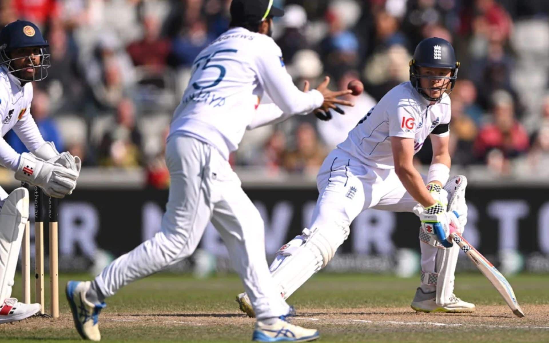 England won the first Test by five wickets (x.com)