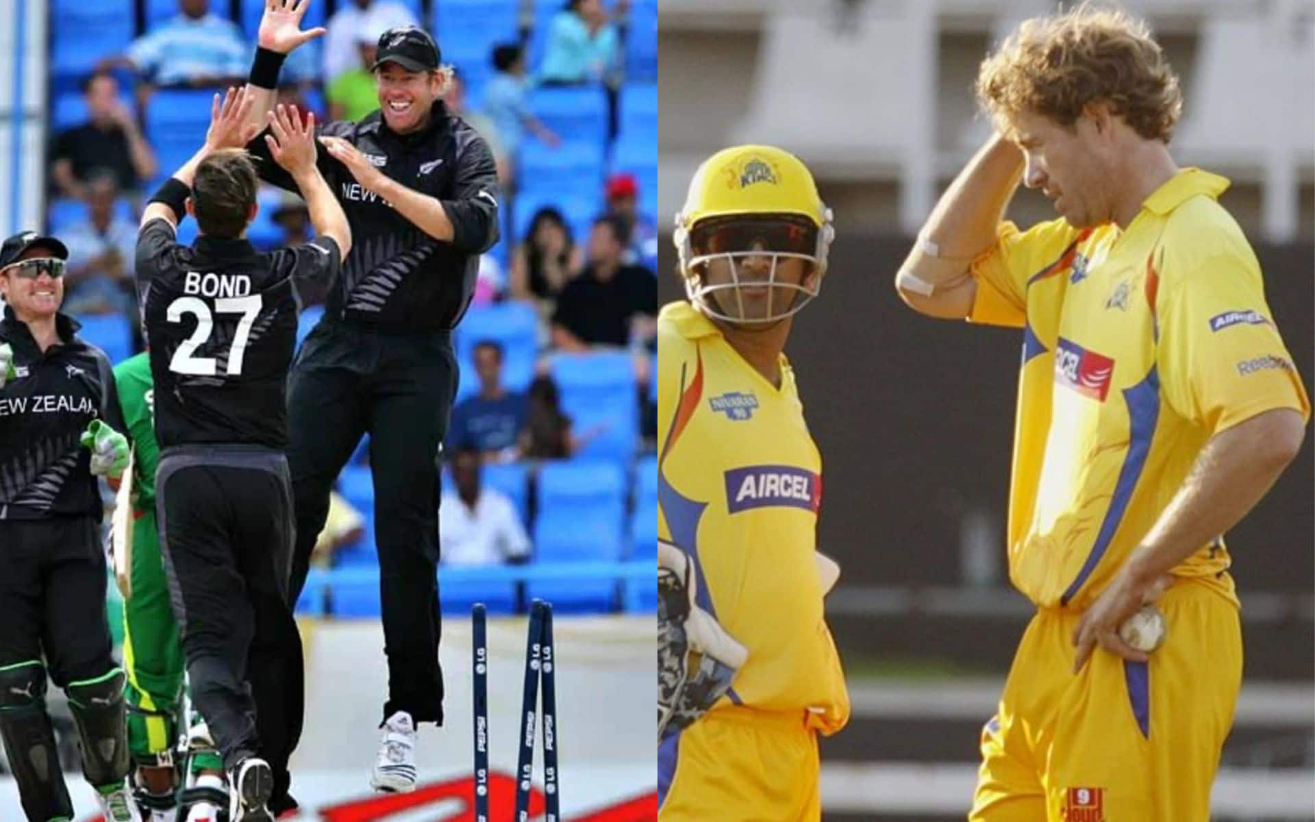 Jacob Oram playing for New Zealand and CSK [X]