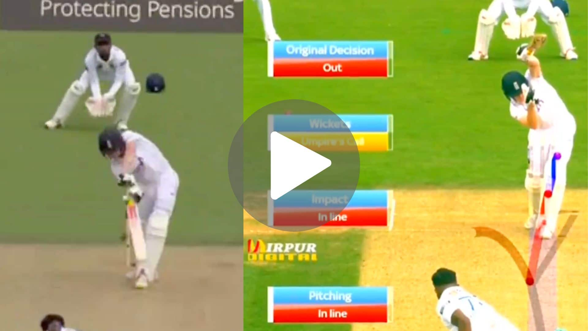 [Watch] De Silva's Dhoni-Like Captaincy Pays Off As DRS Fails To Save Harry Brook