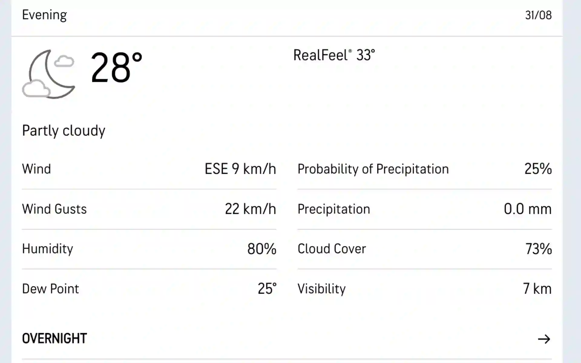 Weather Report (accuweather.com)