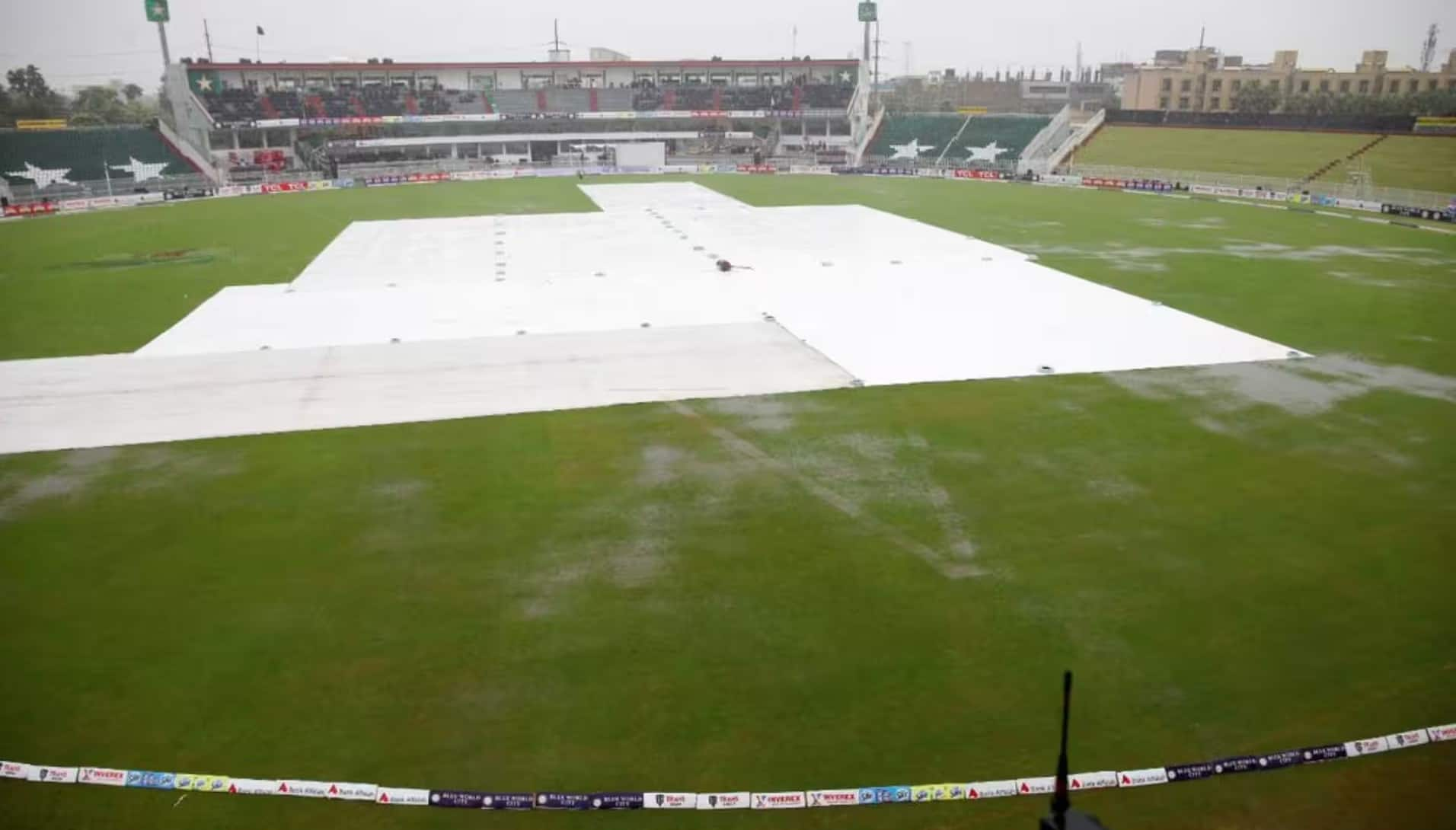 The visuals from Rawalpindi Stadium on Day 1