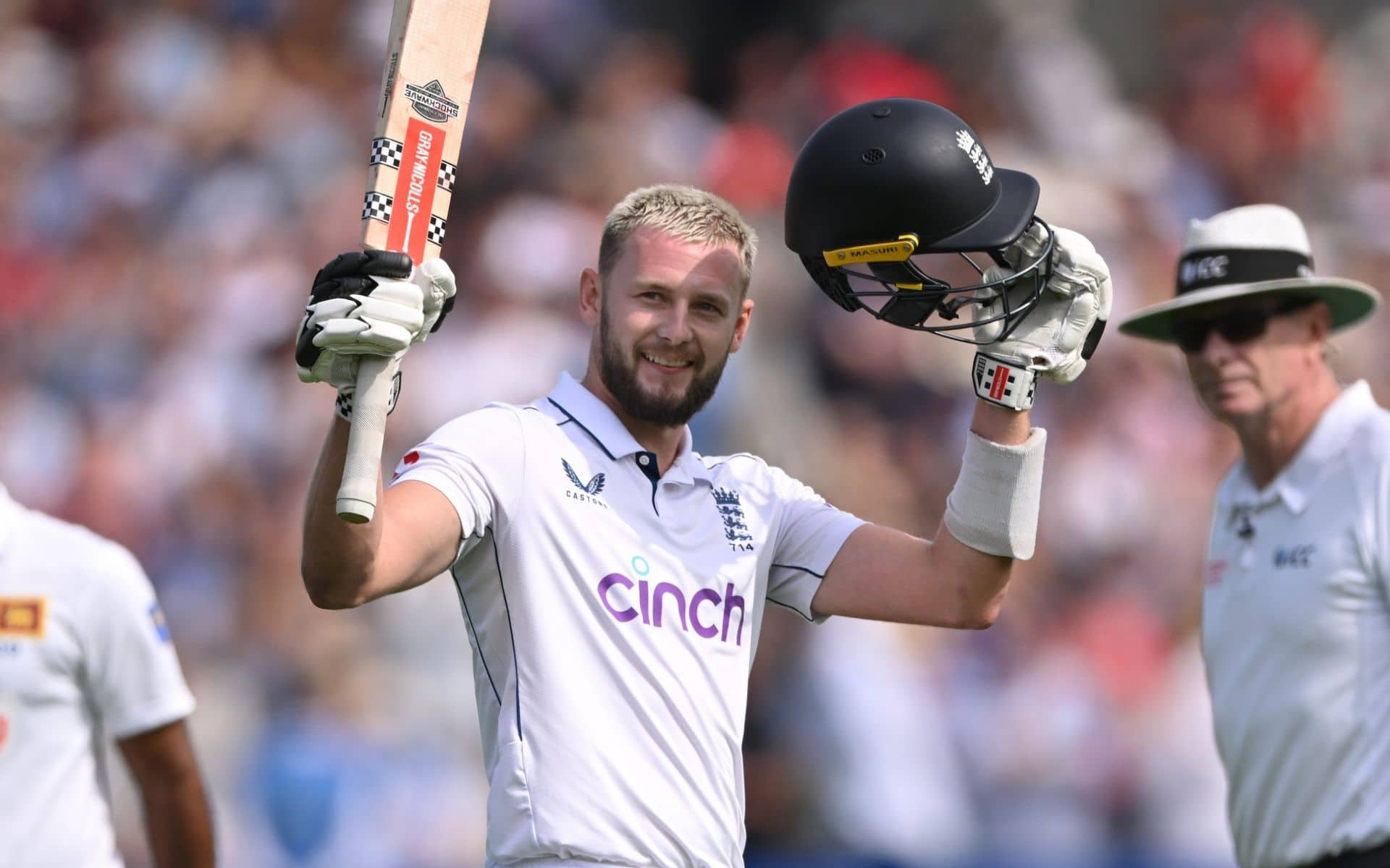 Gus Atkinson hits first Test century against [X.com]