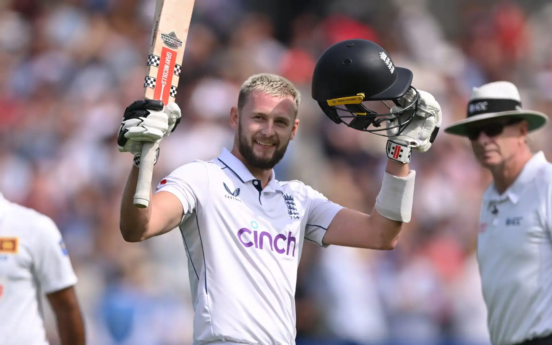 Gus Atkinson hits first Test century against [X.com]