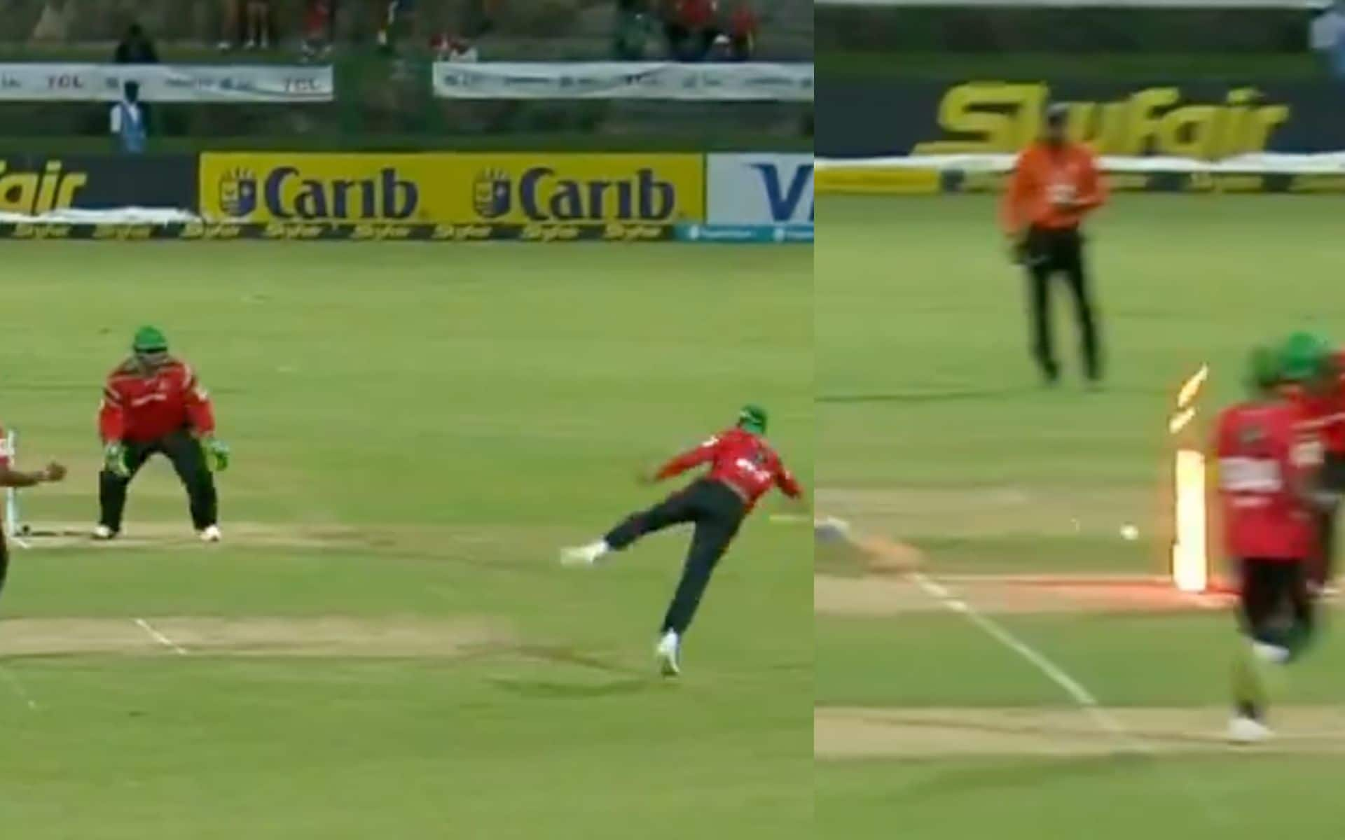 Shai Hope effected a brilliant run-out in the 2nd game of the CPL 2024 [X]