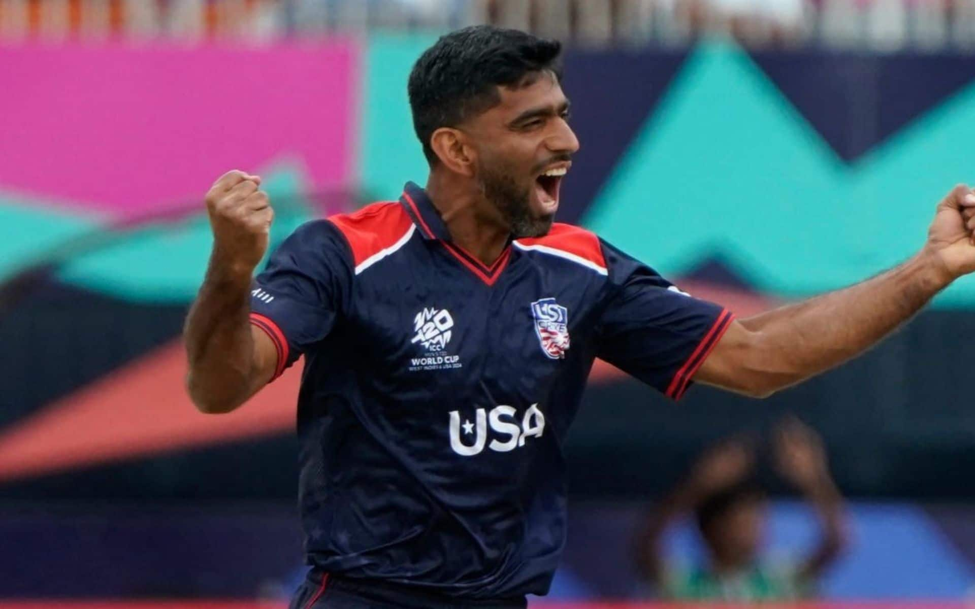 Saurabh Netravalkar playing for the US (X)