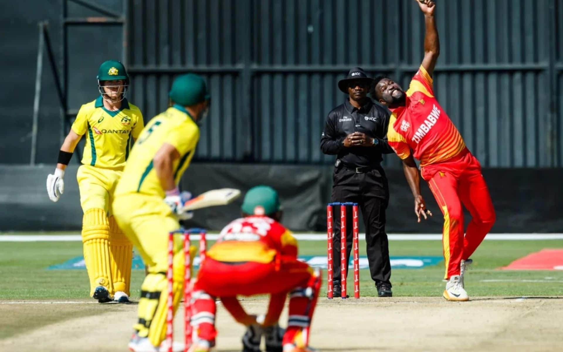 Aaron Finch and D'Arcy Short - 223 runs vs Zimbabwe, 2018 (x.com)