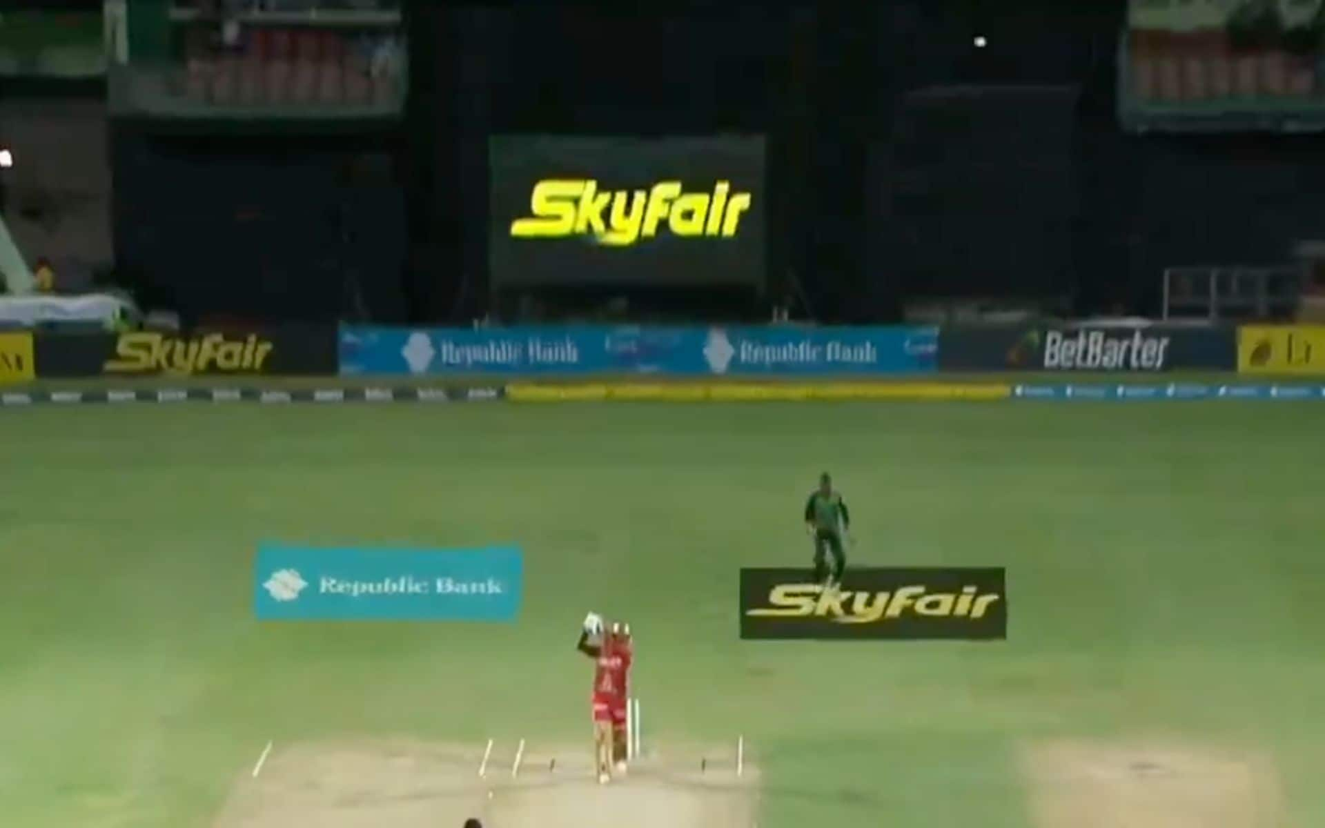 Sunil Narine hit a gorgeous six in the third match of CPL 2024 [X]