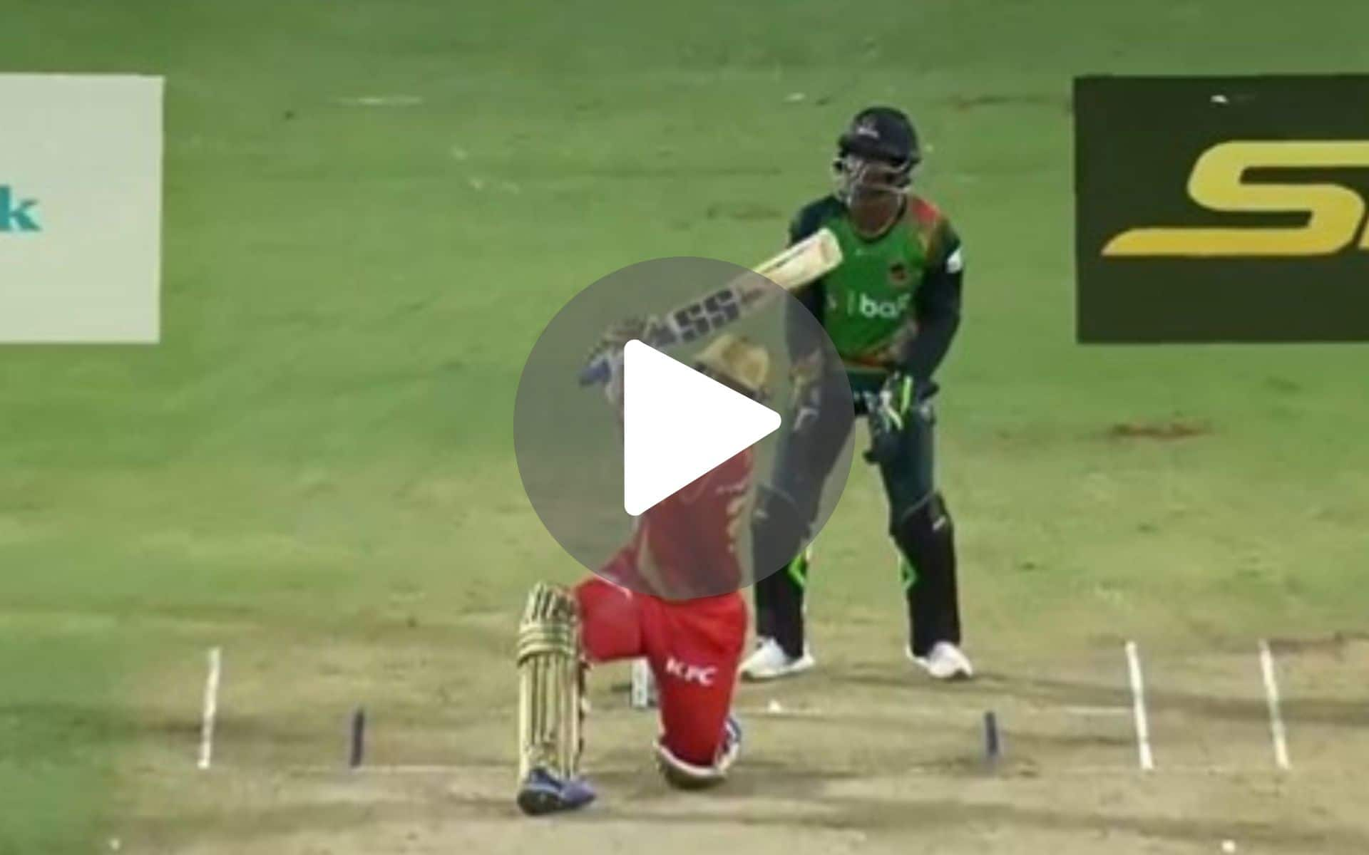 [Watch] Nicholas Pooran Reaches 21-Ball Fifty With A Six Off Tabraiz Shamsi In CPL 2024