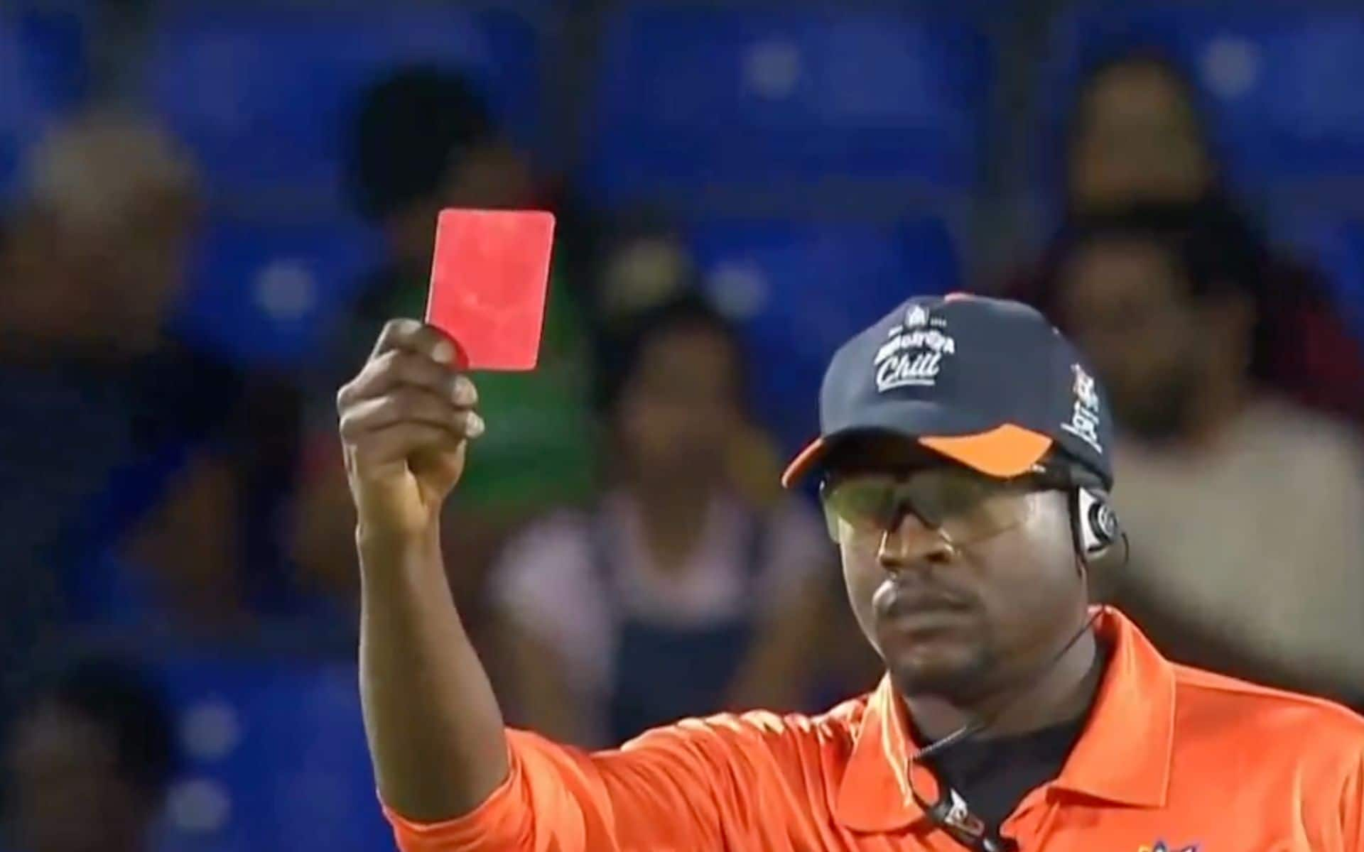 St. Kitts and Nevis Patriots were shown the red card in the third match of the CPL 2024 [X]