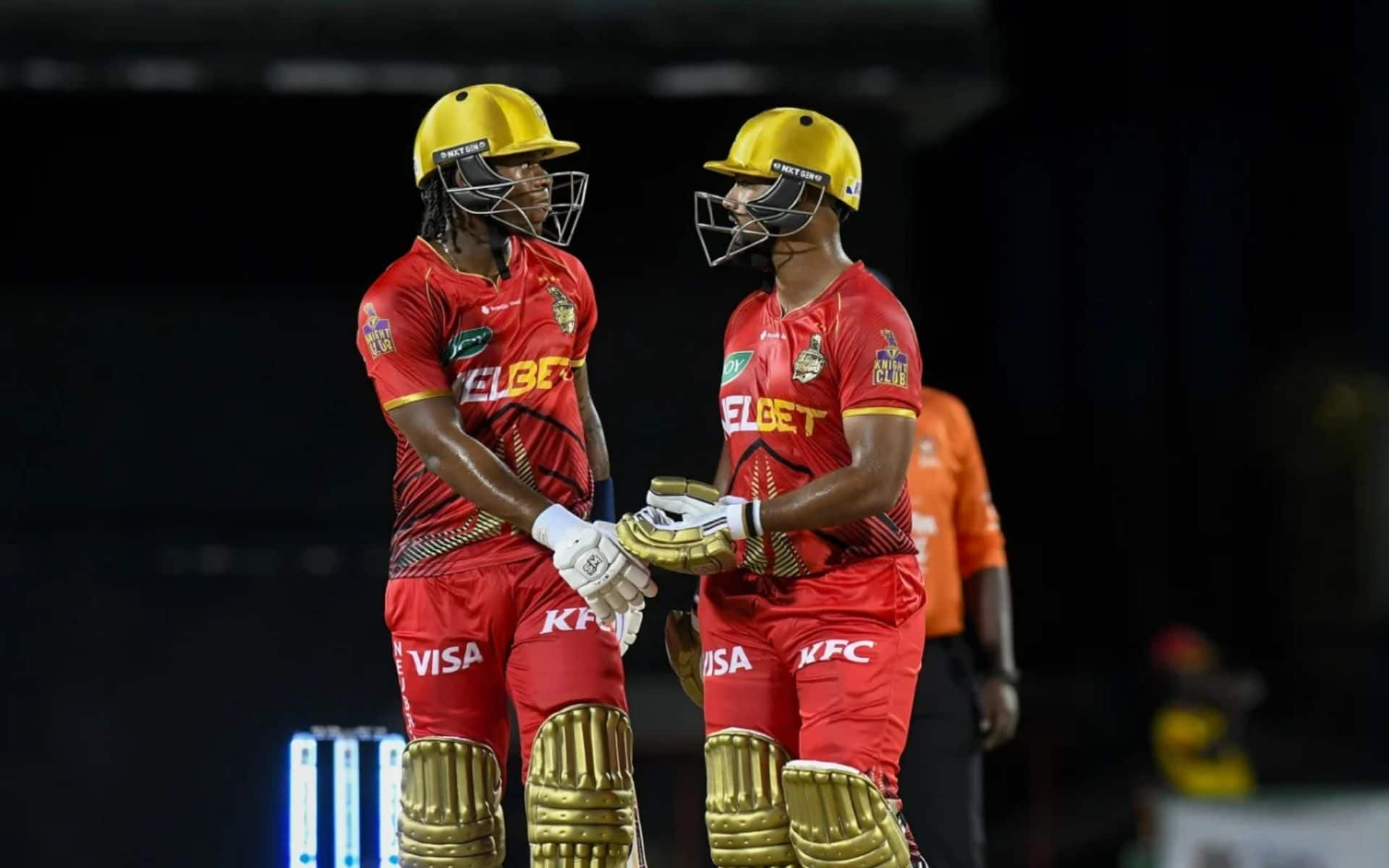 Trinbago Knight Riders- 250/4 vs St Kitts & Nevis Patriots (X.com)