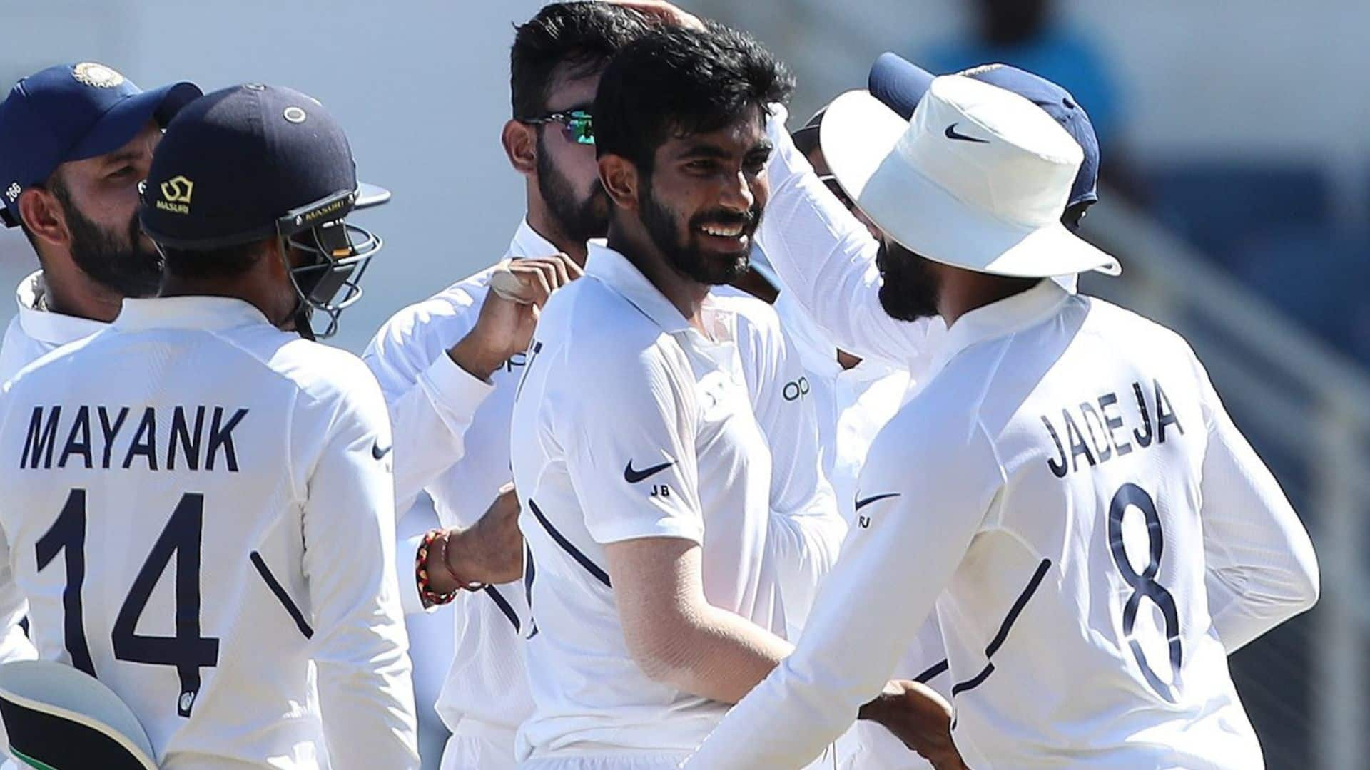 Jasprit Bumrah took an incredible hattrick vs WI [X]