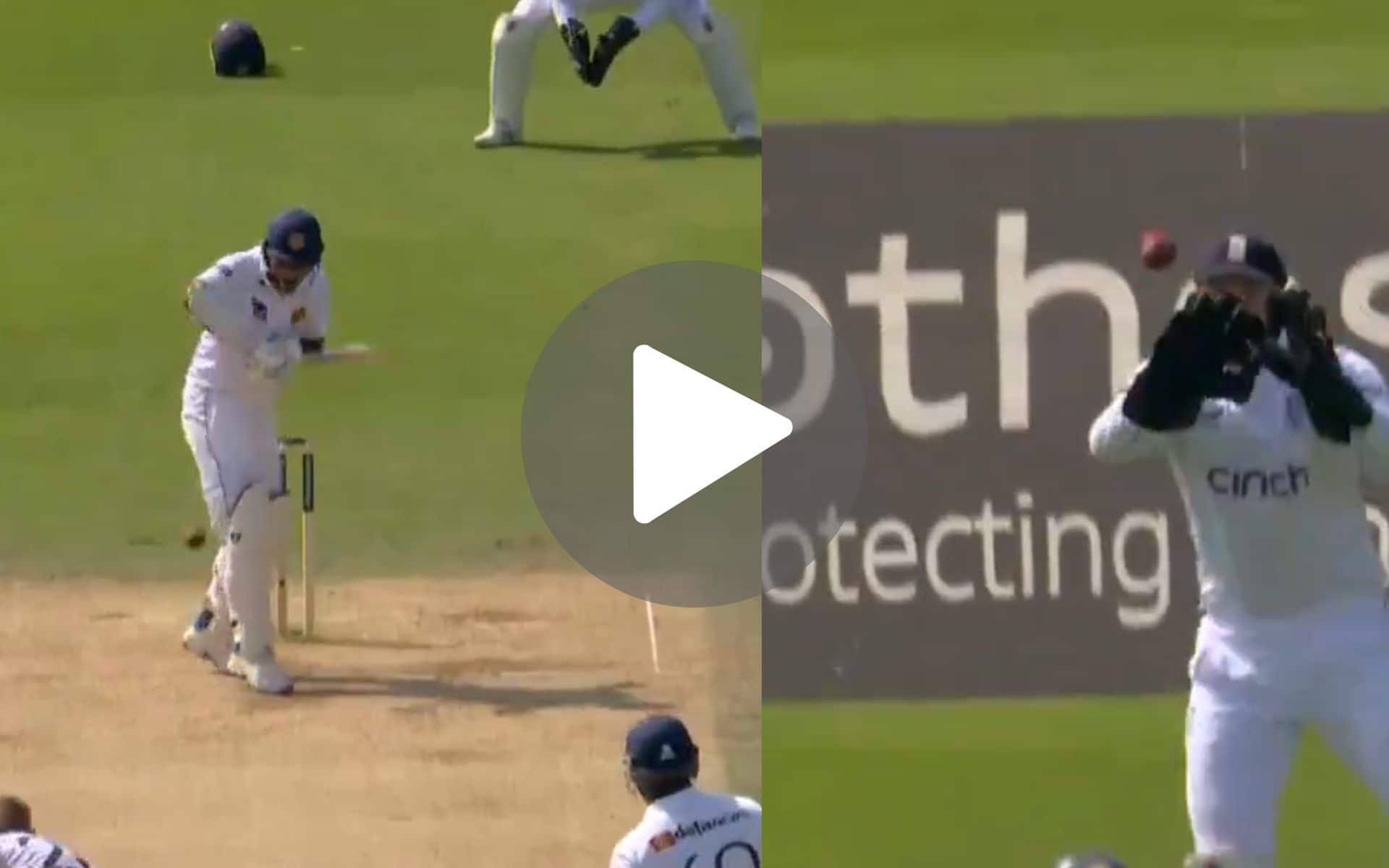 [Watch] Olly Stone’s Vicious Delivery Gets The Better Of Karunaratne In Lord’s Test