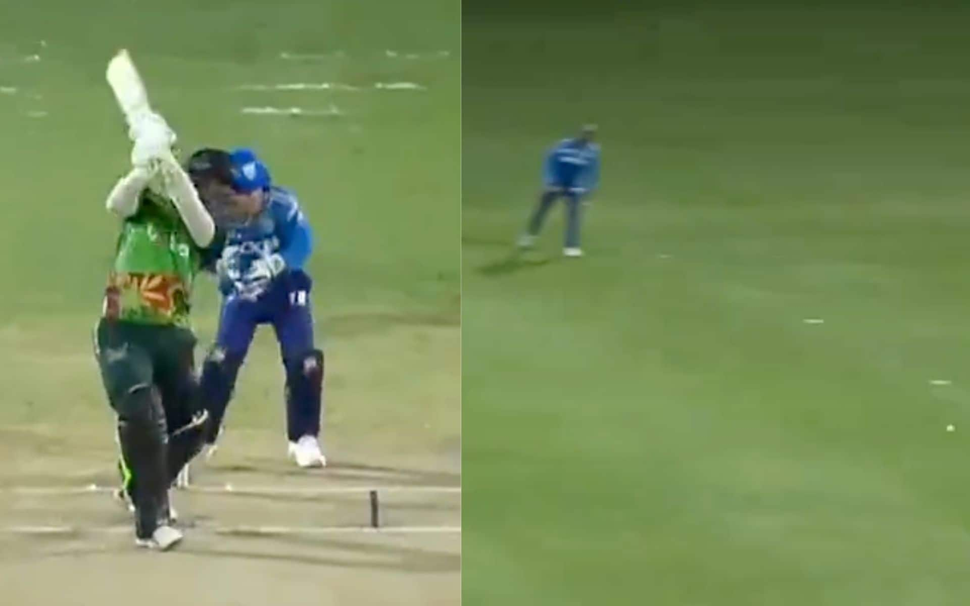 Evin Lewis hit a glorious boundary in the fifth match of the CPL 2024 [X]