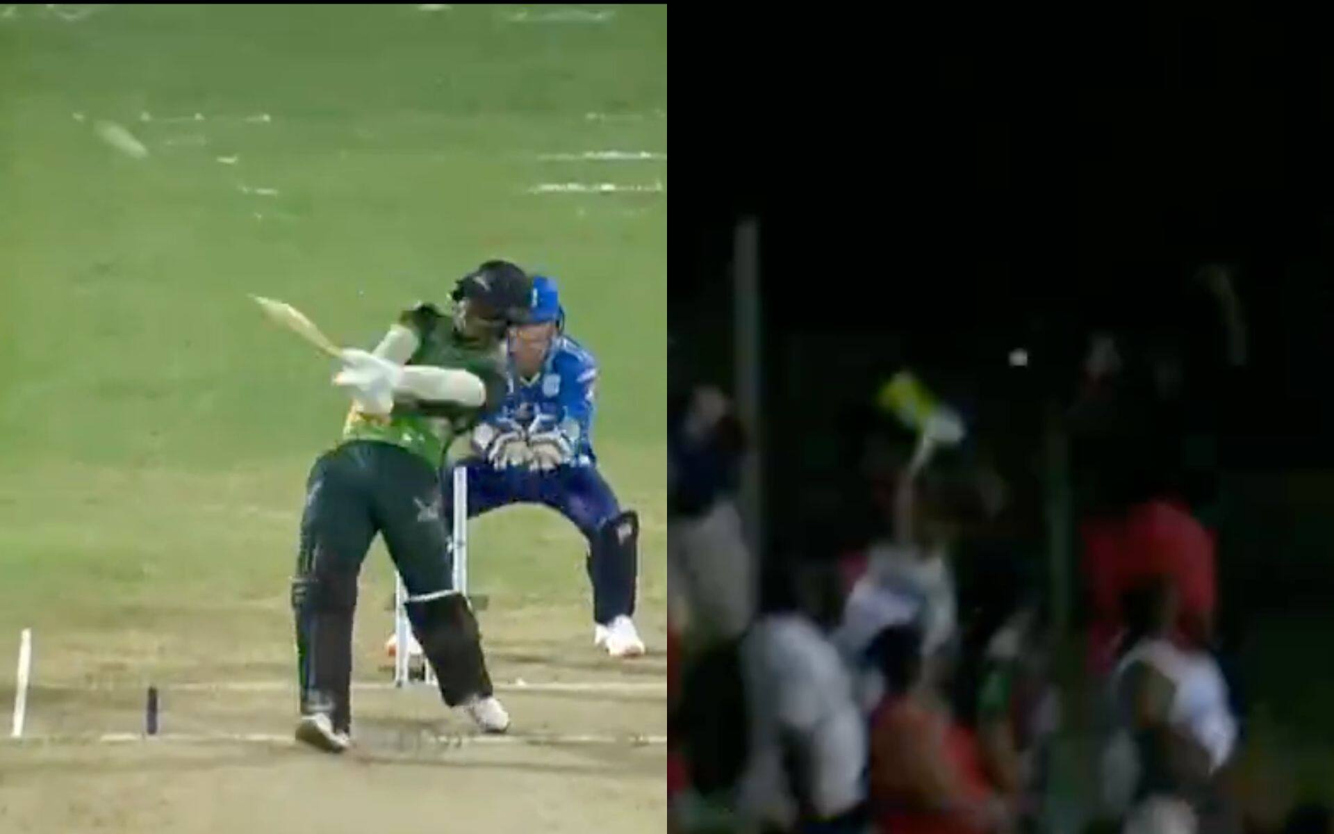 Evin Lewis hit three consecutive sixes in the fifth match of the CPL 2024 [X]