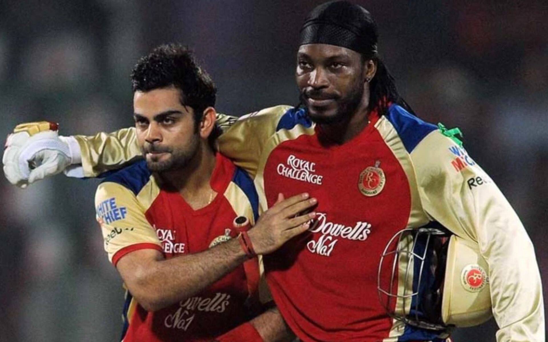 Chris Gayle and Virat Kohli - 204* (x)