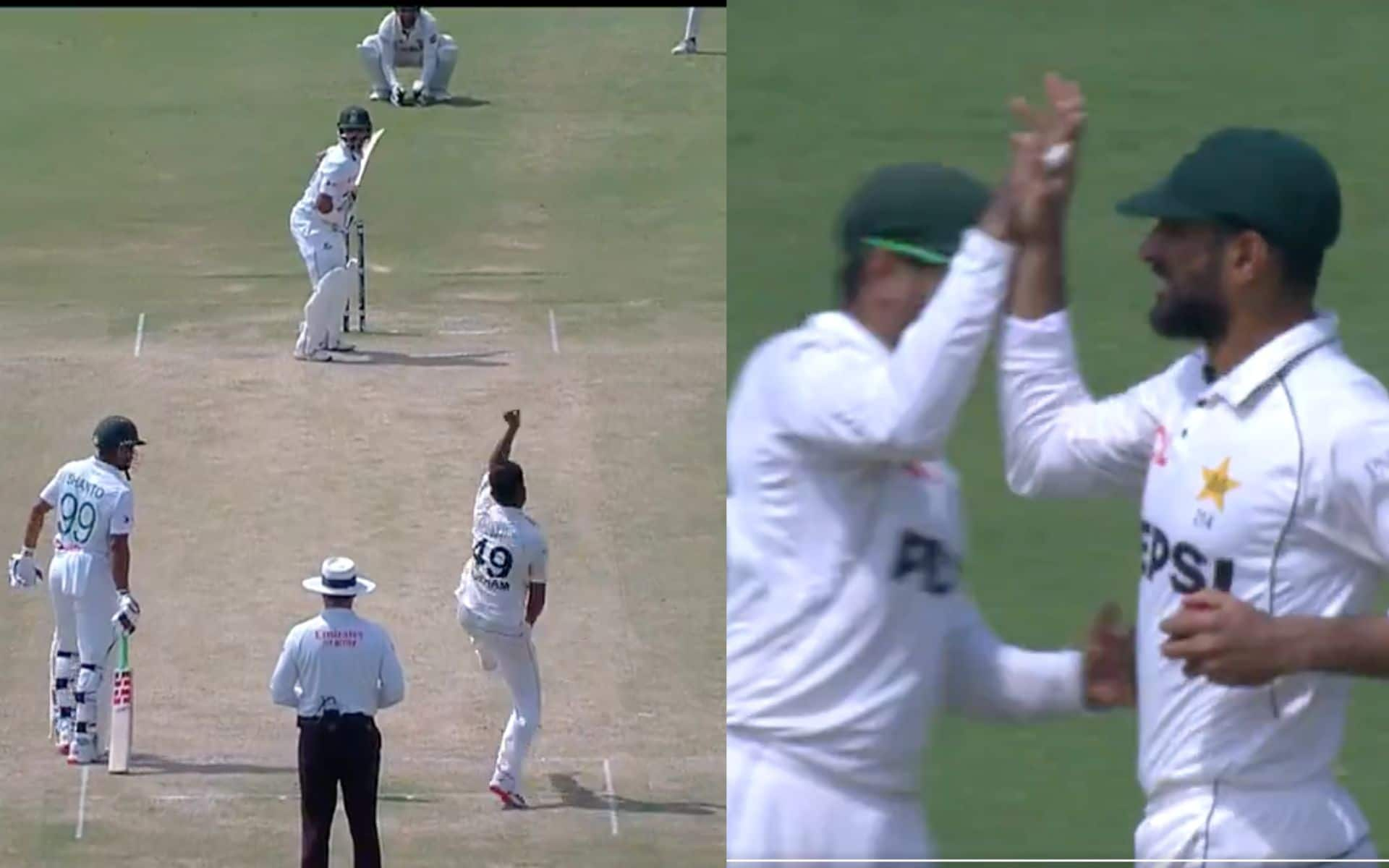 Shan Masood Catch - (X.com)