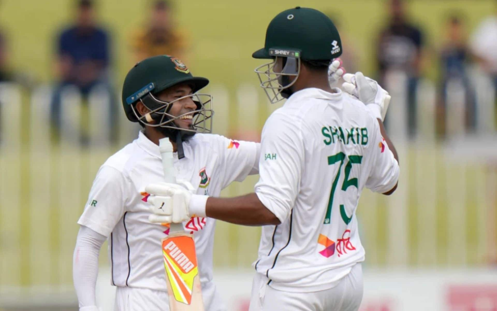 Bangladesh players celebrating after their successful run-chase over PAK (x.com)