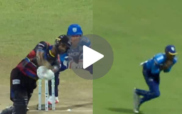 [Watch] Fakhar Zaman Throws His Wicket Away Putting The Falcons Under Pressure In CPL 2024