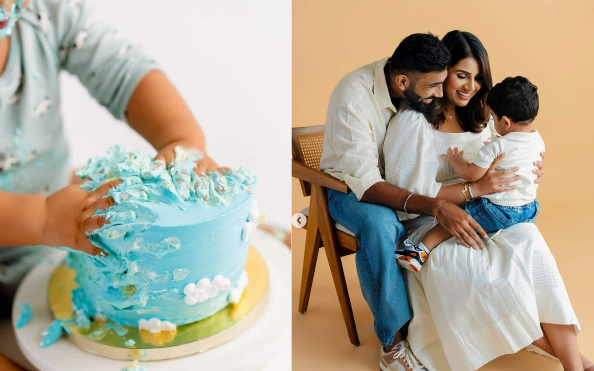 Jasprit Bumrah And Wife Sanjana Celebrate Son Angad's First Birthday ...