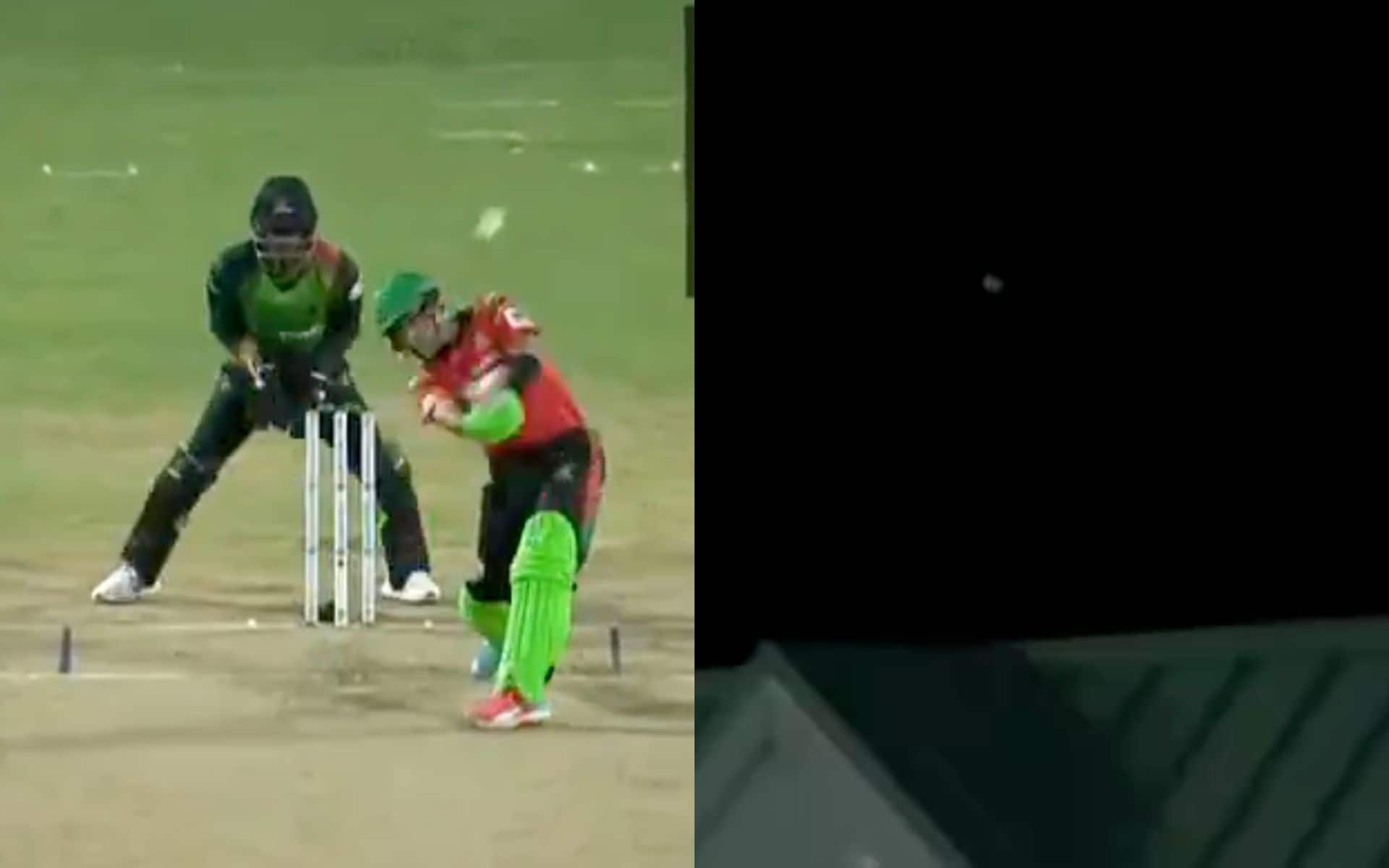 Rahmanullah Gurbaz hit a six out of the ground in CPL 2024 [X]