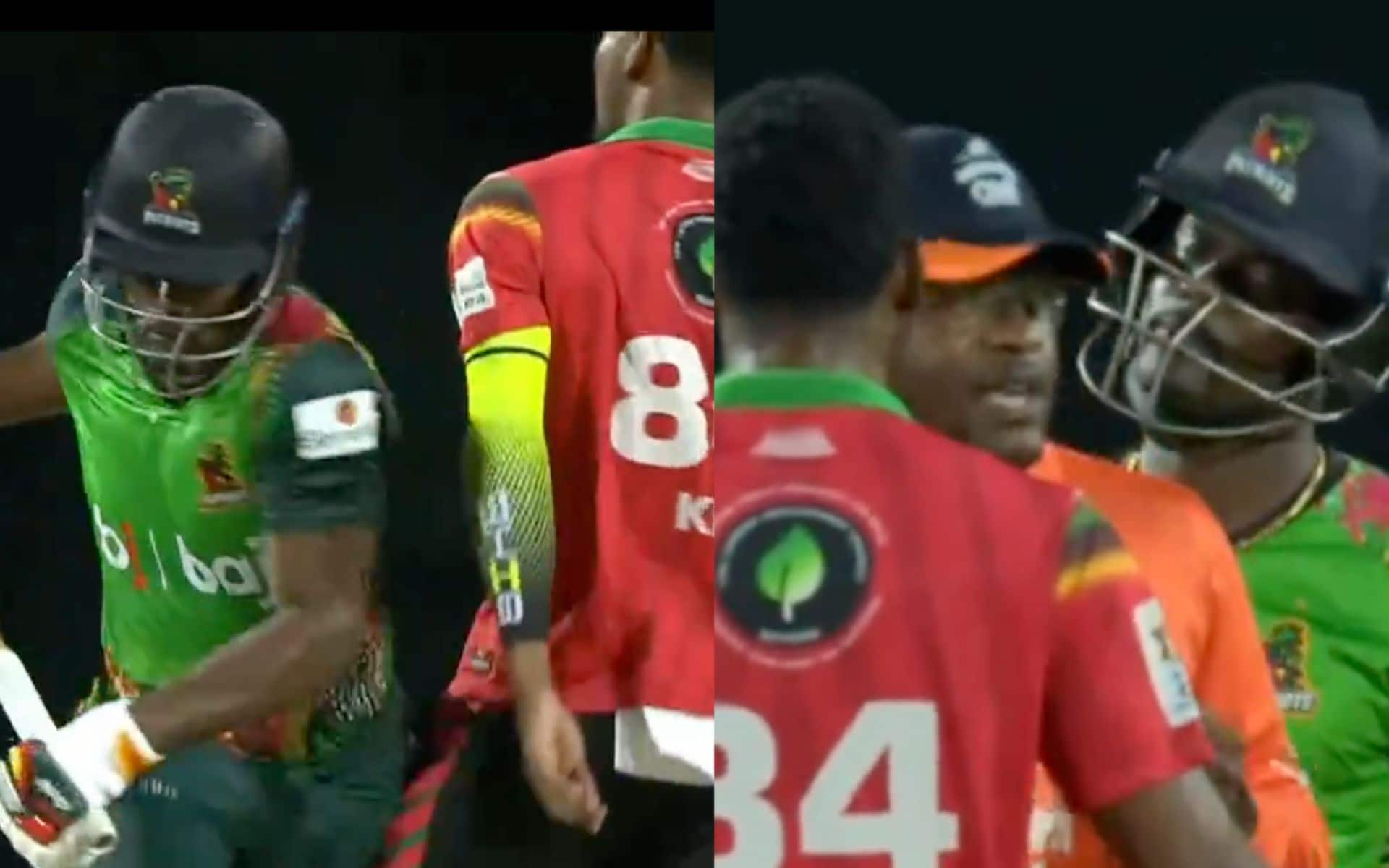 [Watch] Ugly Scenes In CPL 2024; Keemo Paul And Andre Fletcher Engage