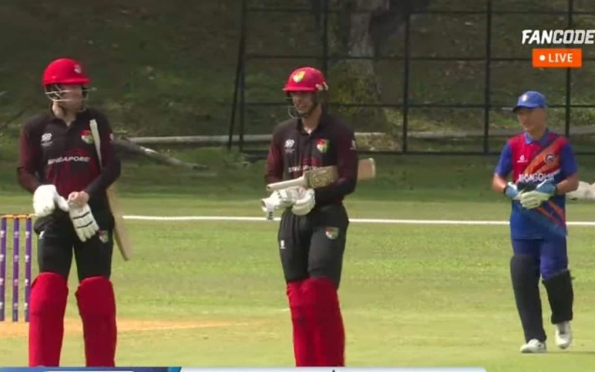 Singapore defeated Mongolia by nine wickets (x.com)