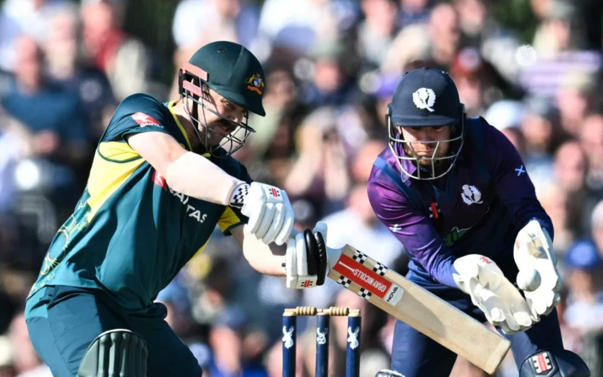 Australia routed Scotland by seven wickets in the first T20I (x.com)