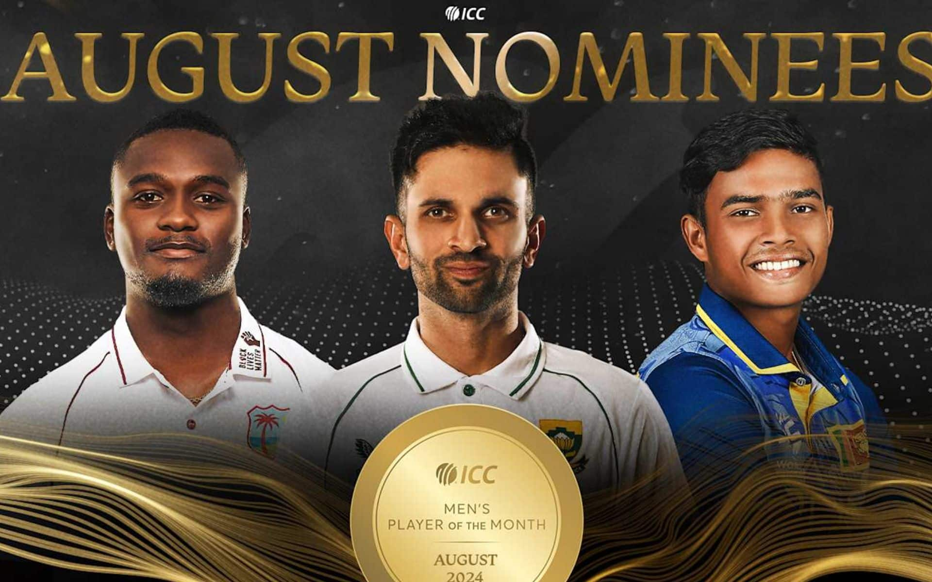  ICC Men’s Player of the Month award [X.com]