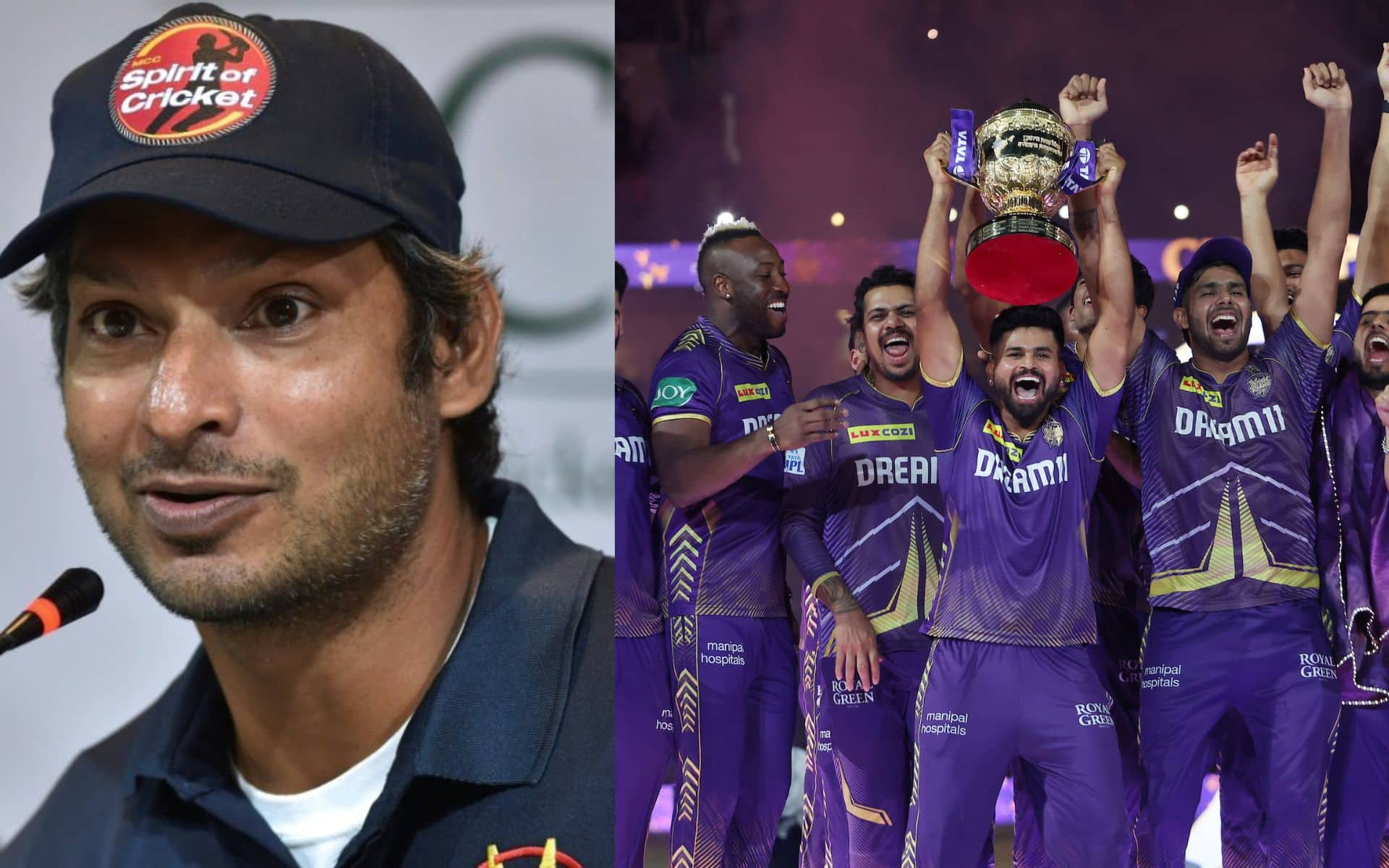 Kumar Sangakkara And KKR-(X.com)