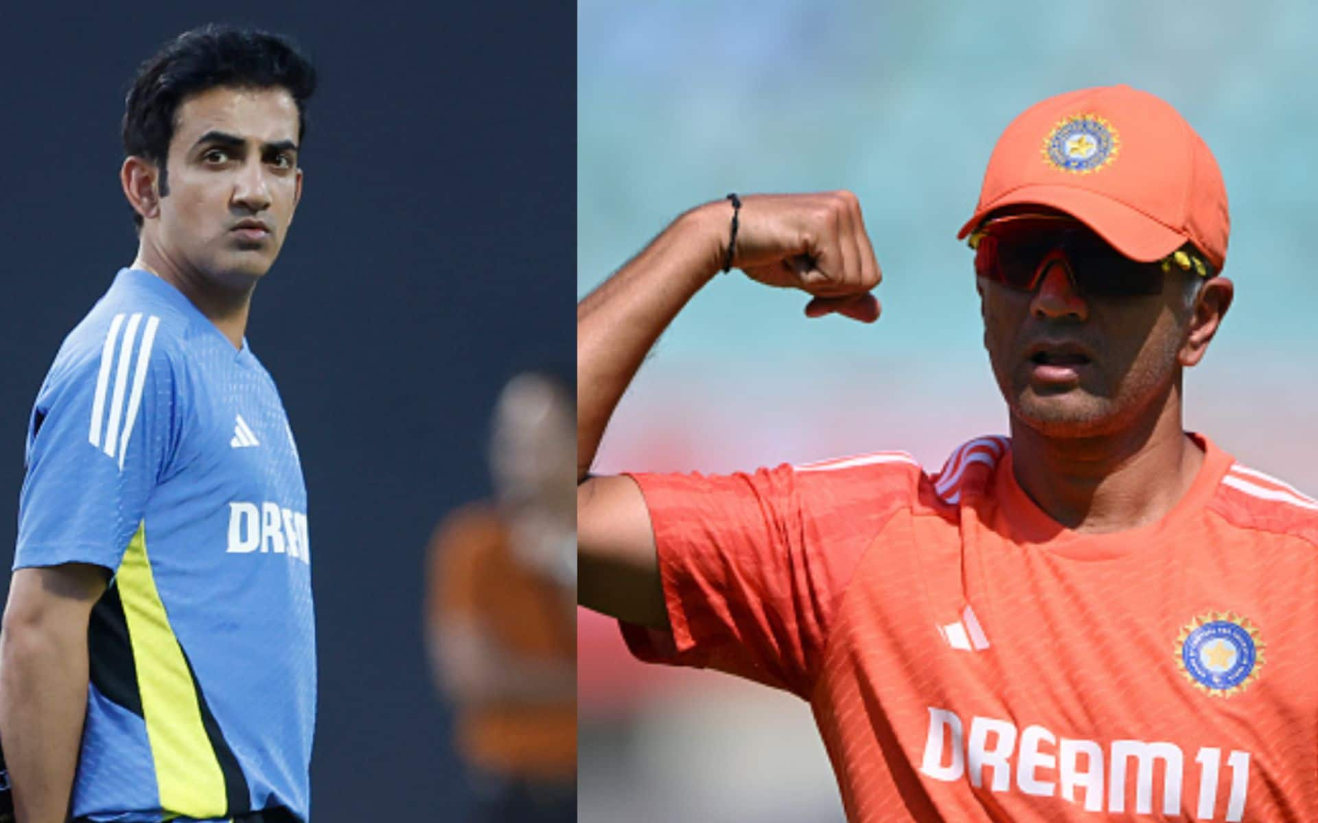 Gautam Gambhir and Rahul Dravid (X)