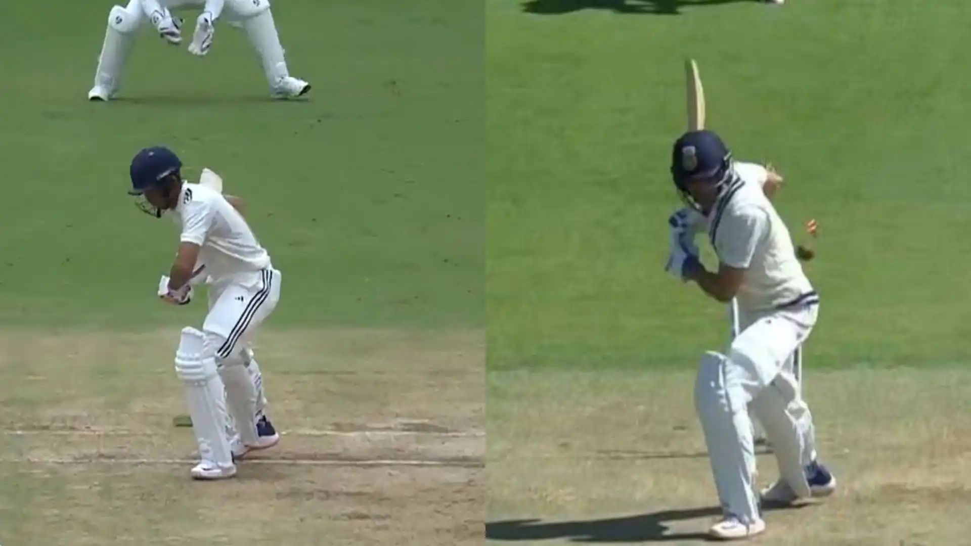 Gill was dismissed in a similar manner in the WTC final [X]