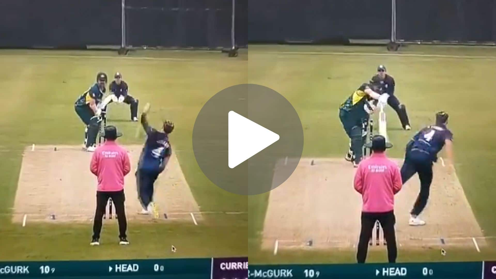 [Watch] Travis Head Records A Golden Duck As Scotland's Shaheen Afridi Gets Him With A Ripper