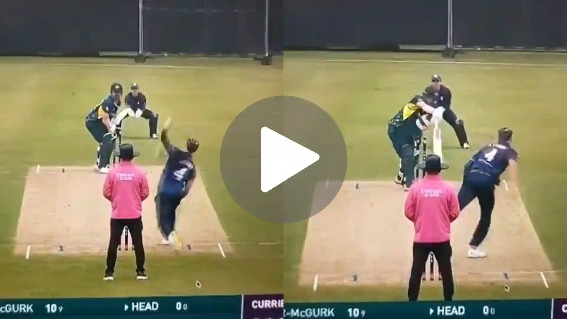 [Watch] Travis Head Records A Golden Duck As Scotland's Shaheen Afridi Gets Him With A Ripper