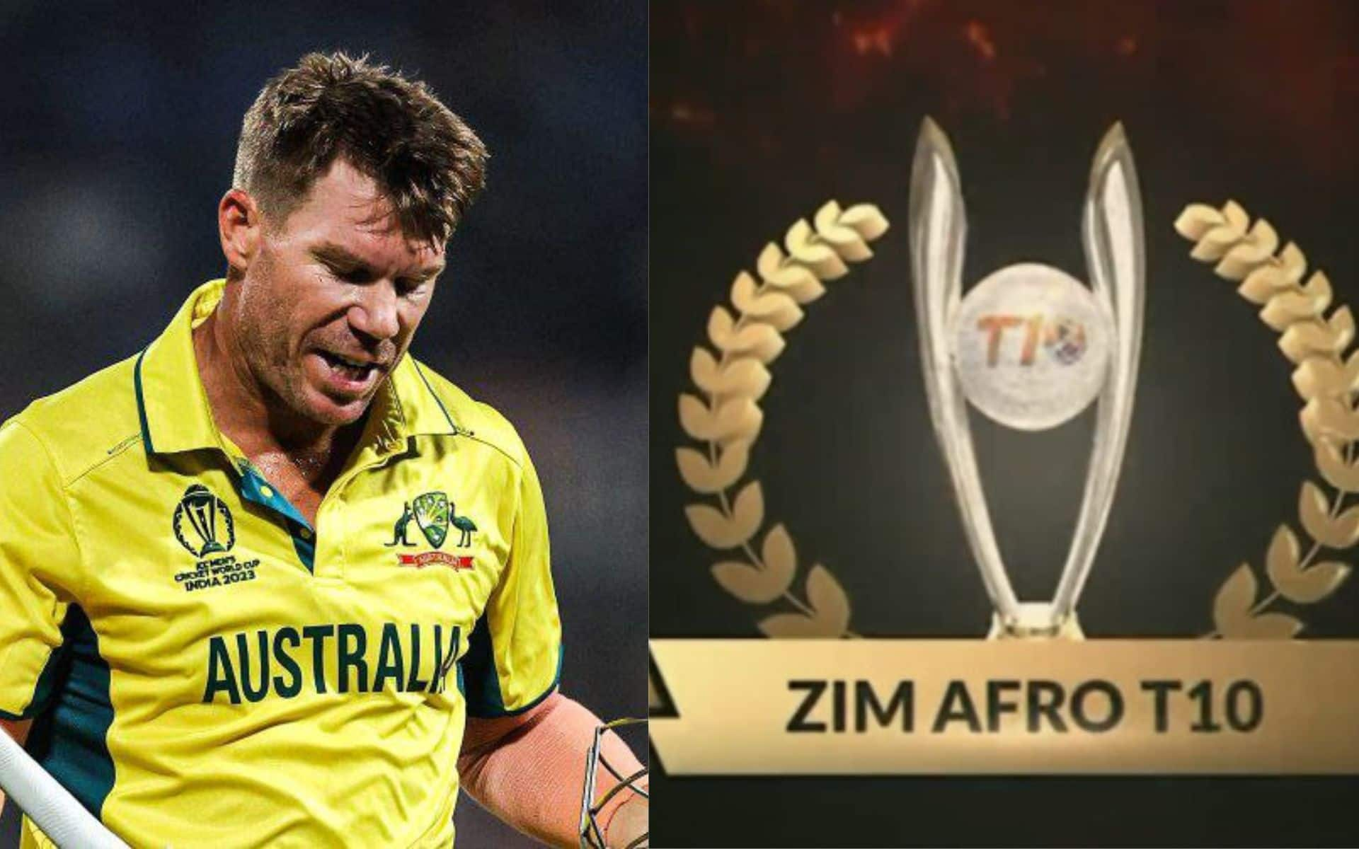 David Warner signs up for Zim Afro T10 league (X.com)