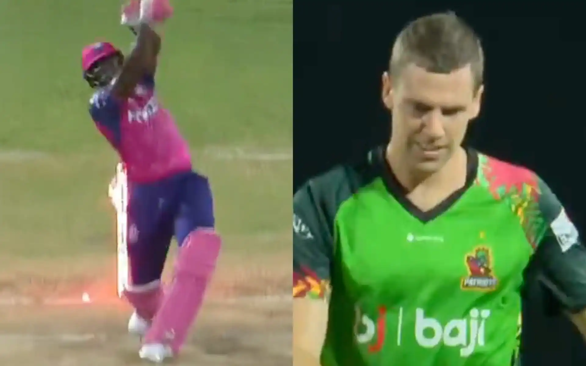 Rovman Powell was dismissed by Anrich Nortje in the ninth match of CPL 2024 [X]