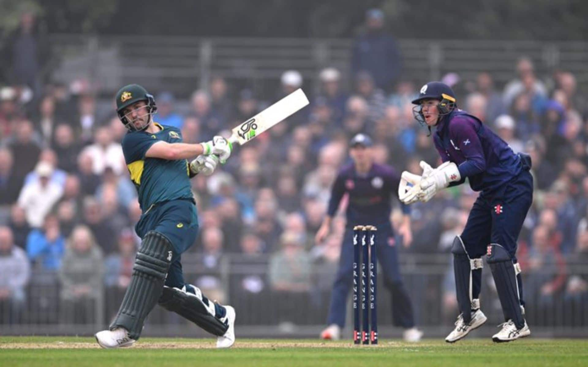 Josh Inglis struck a sensational hundred in the second T20I (X)