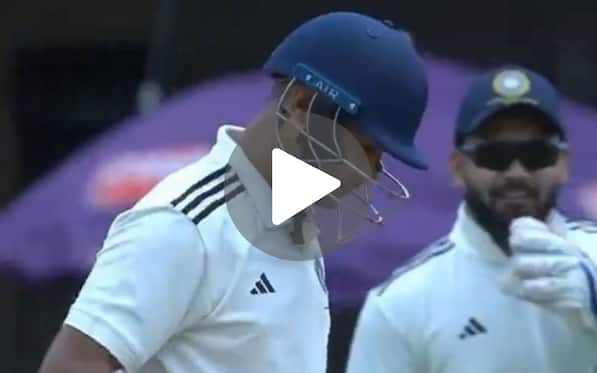 [Watch] Rishabh Pant Teases Mayank Agarwal With 'Naughty Antics' In Duleep Trophy 2024