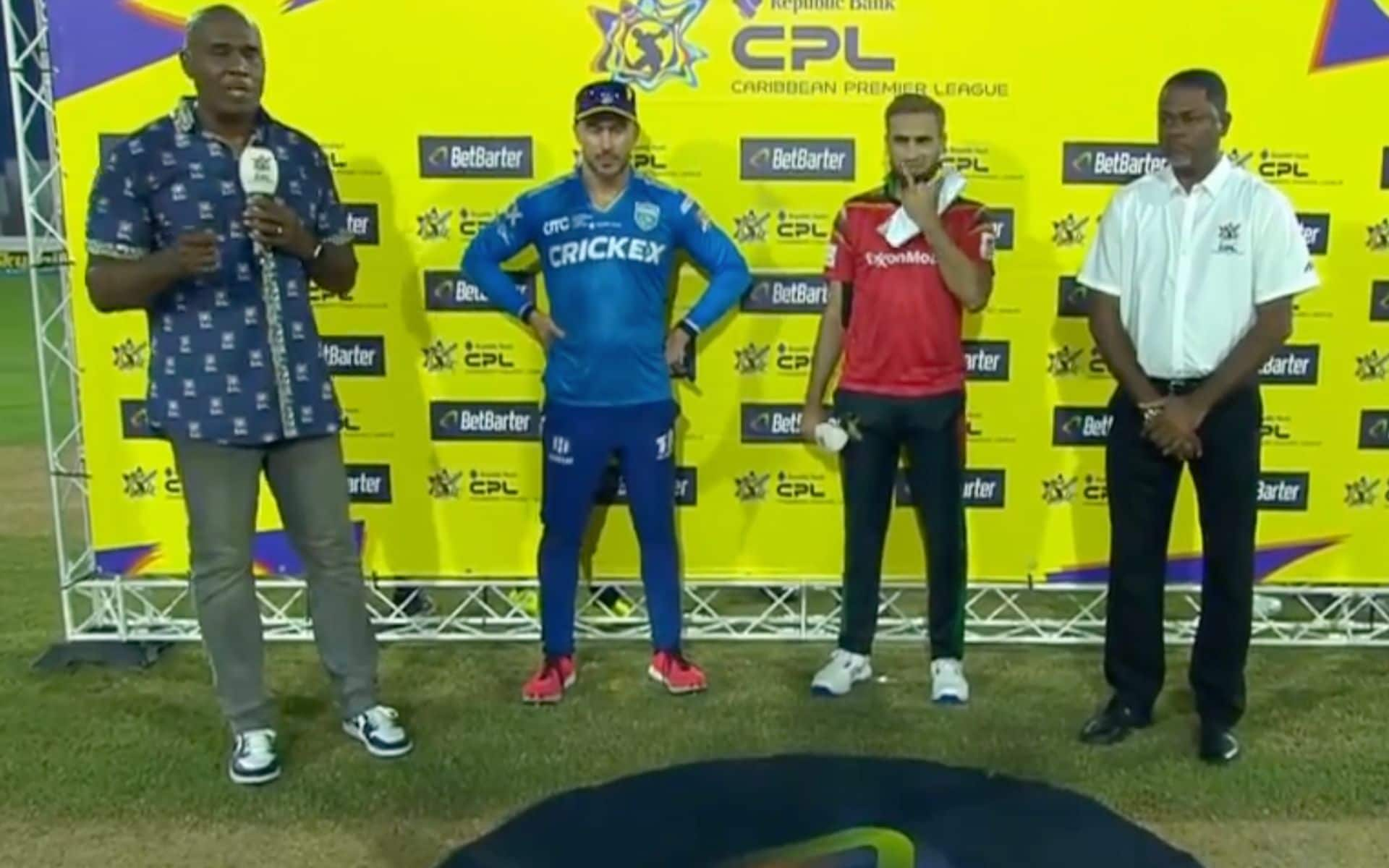 Imran Tahir won the toss (X)