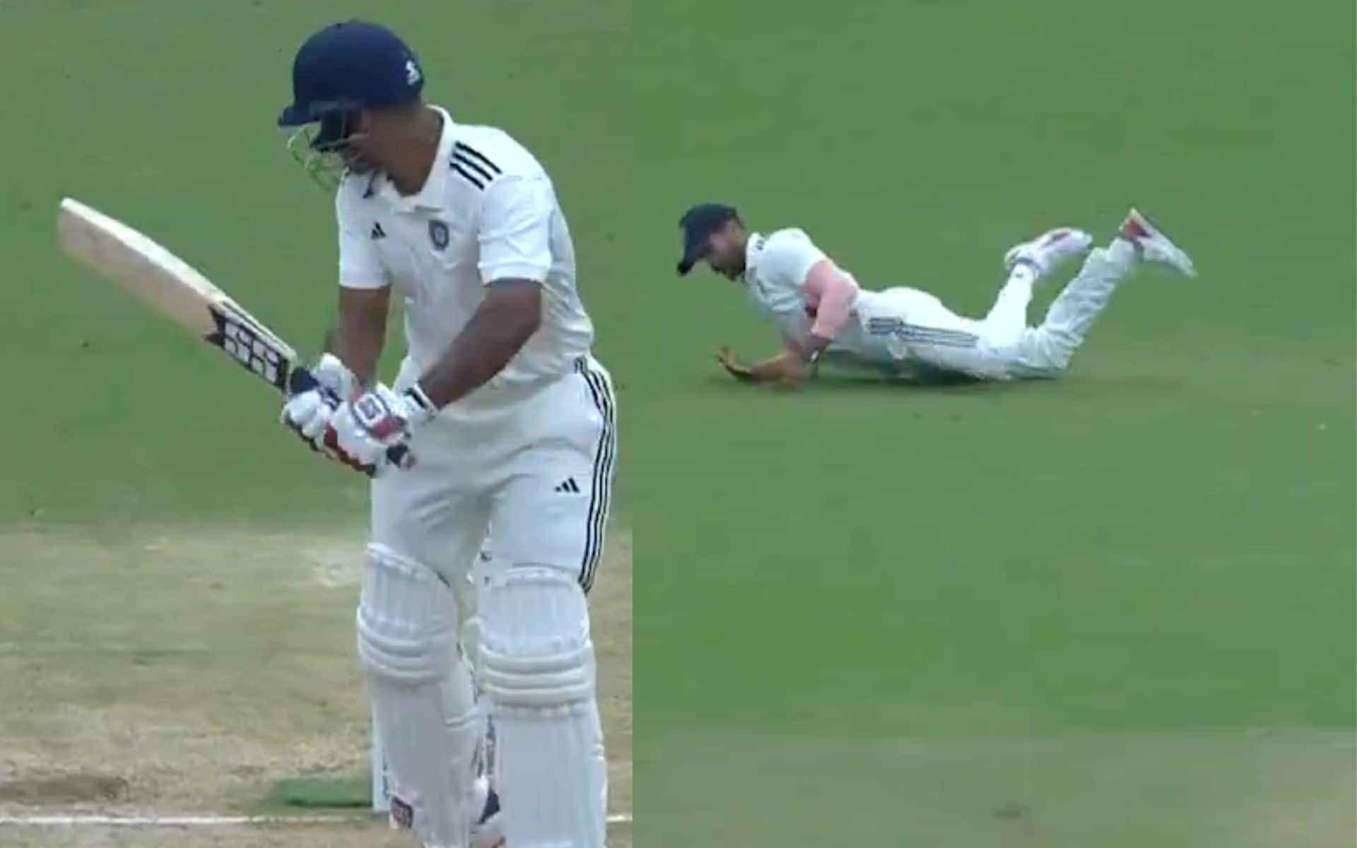 Mayank Agarwal was forced to walk back (X.com)