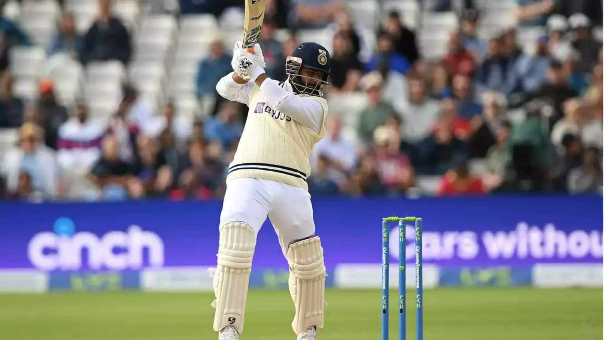 Rishabh Pant in action [X]