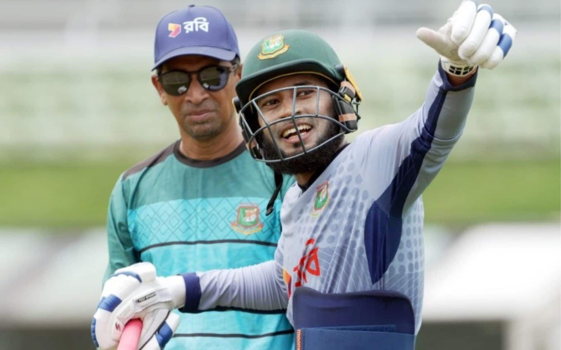 Mushfiqur Rahim in Bangladesh's training session (X.com)