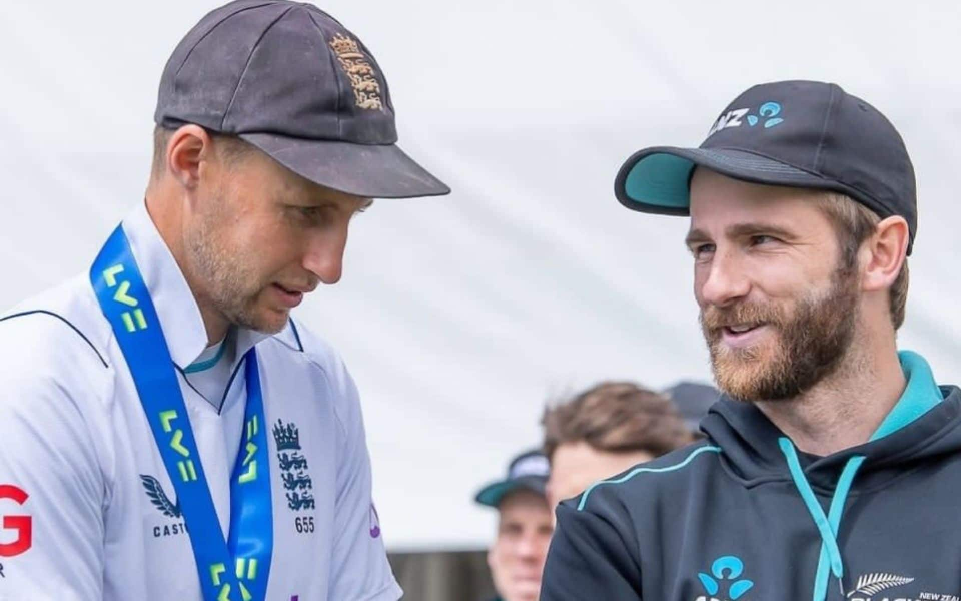 Joe Root And Kane Williamson- (X.com)