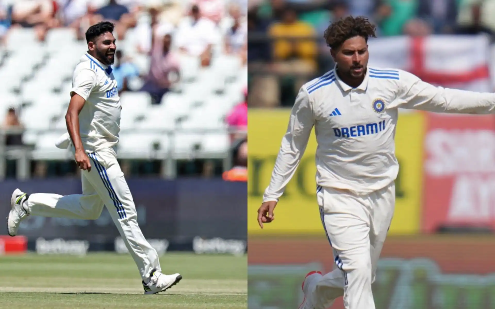 Mohammad Siraj and Kuldeep Yadav [X]