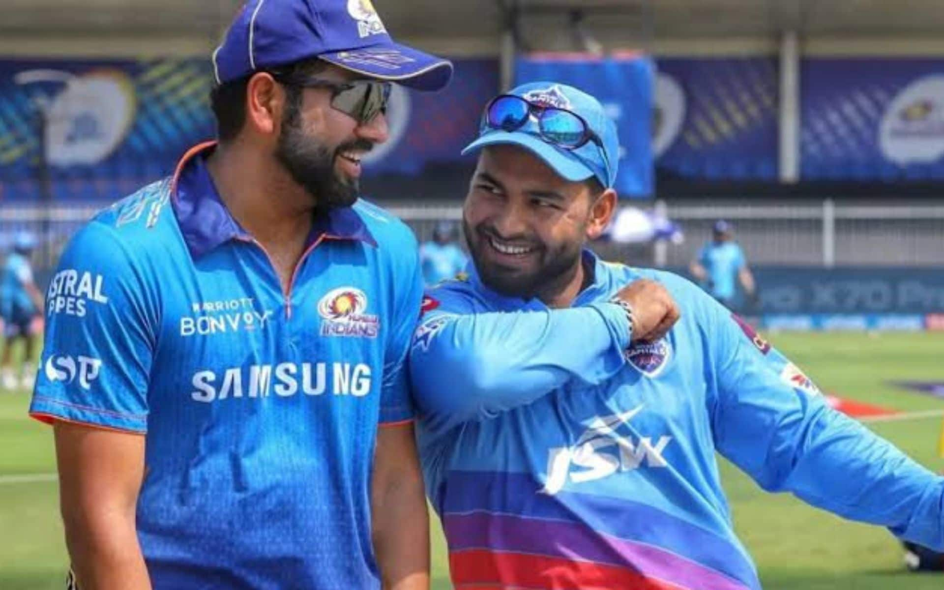 Rohit Sharma and Rishabh Pant [X]