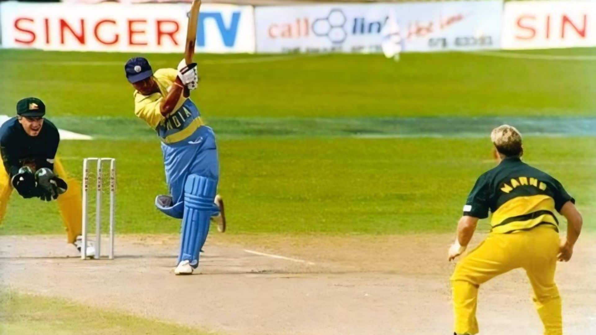 Sachin Tendulkar scored his first ODI hundred OTD in 1994 [X]