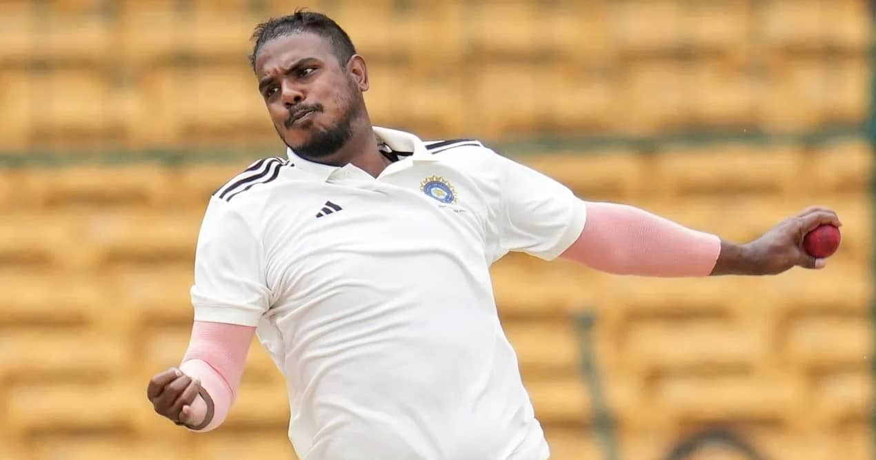 Yash Dayal at the Duleep Trophy 2024 (X.com)