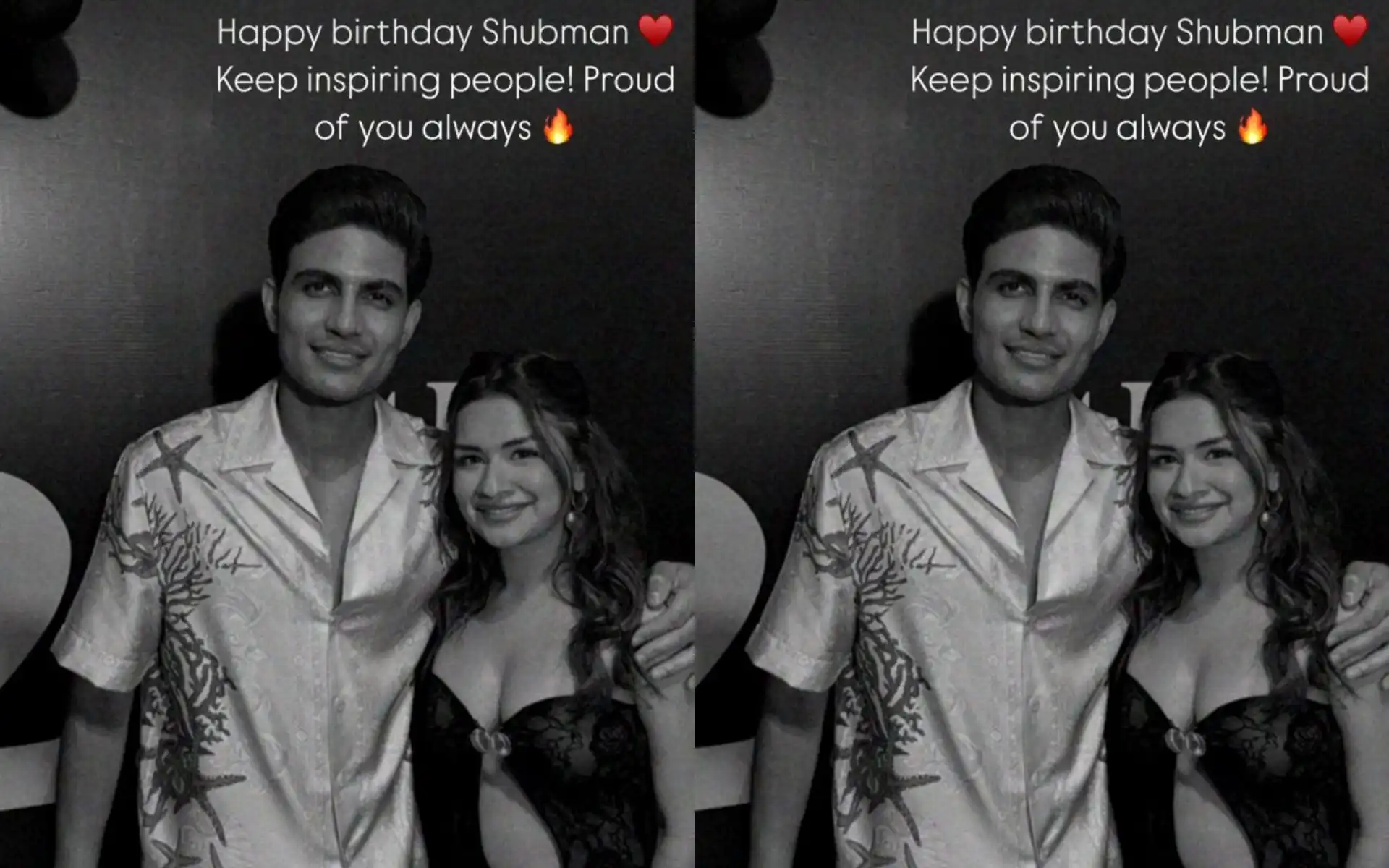 Avneet Kaur with Shubman Gill [X.com]